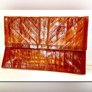 Italian Eel-skin Clutch Bag